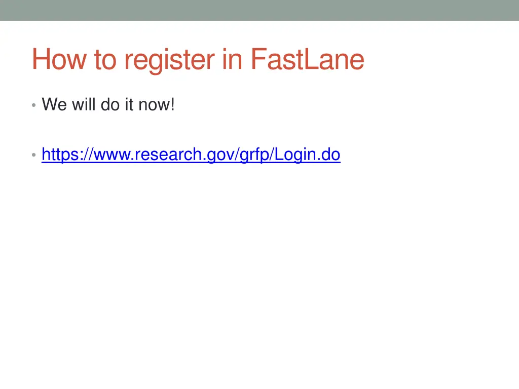 how to register in fastlane