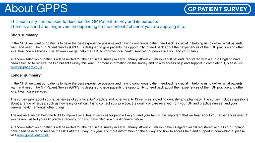 about gpps