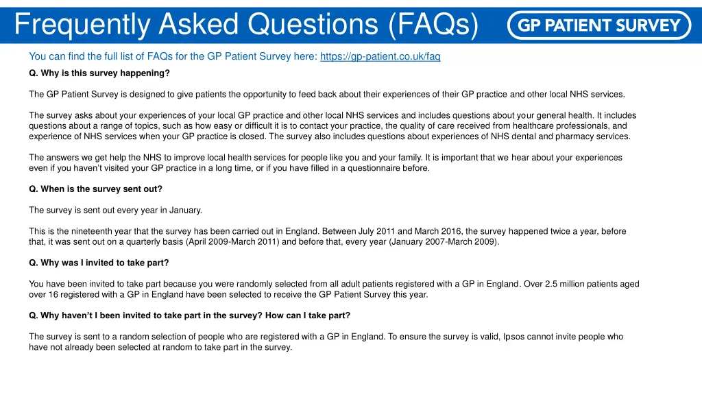 frequently asked questions faqs