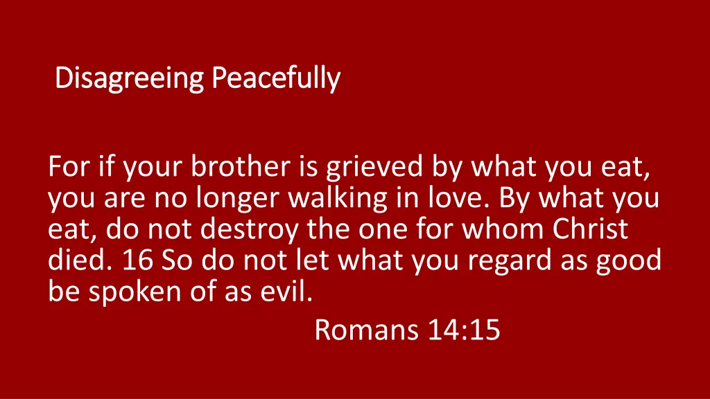 disagreeing peacefully disagreeing peacefully 1
