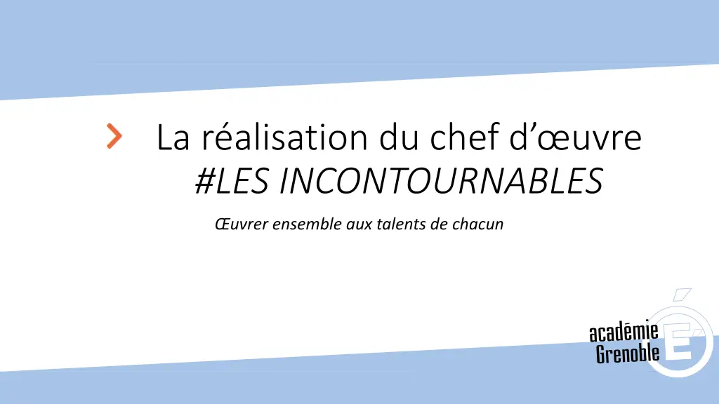 la r alisation du chef d uvre les incontournables