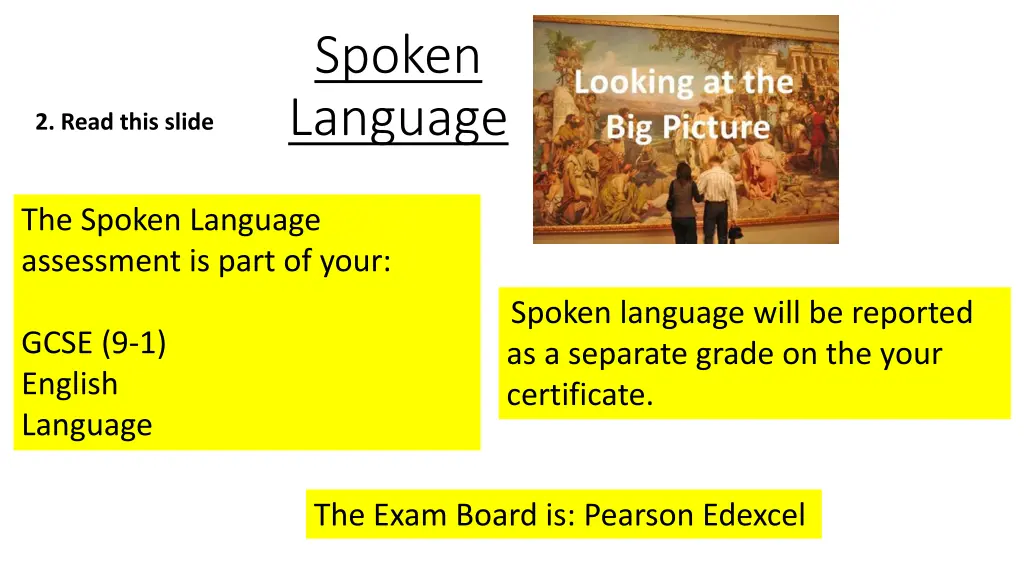 spoken language