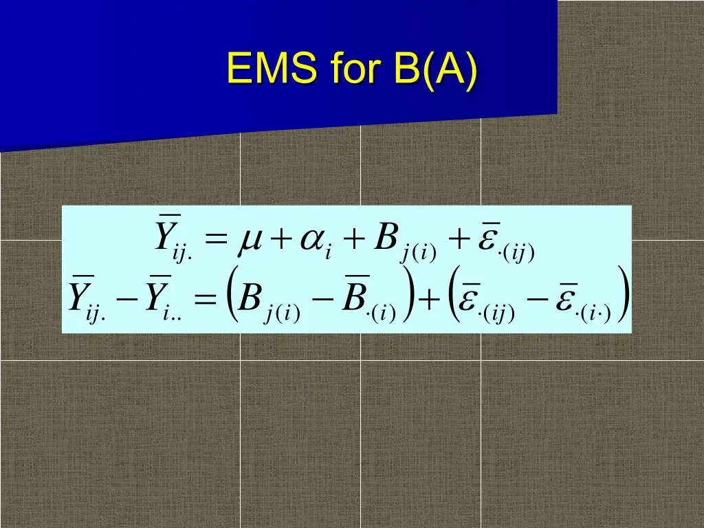 ems for b a
