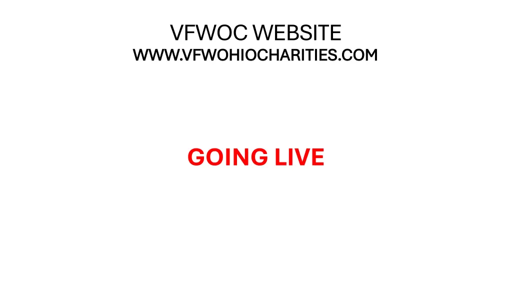 vfwoc website www vfwohiocharities