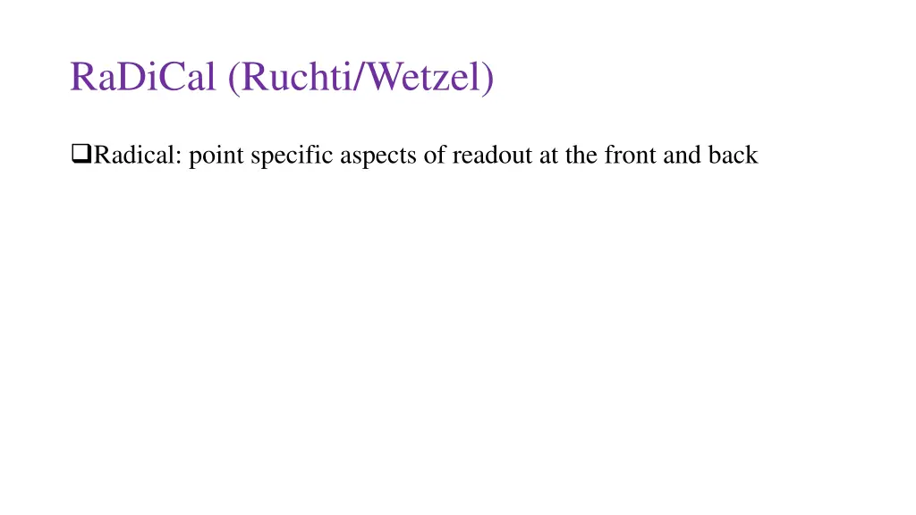 radical ruchti wetzel