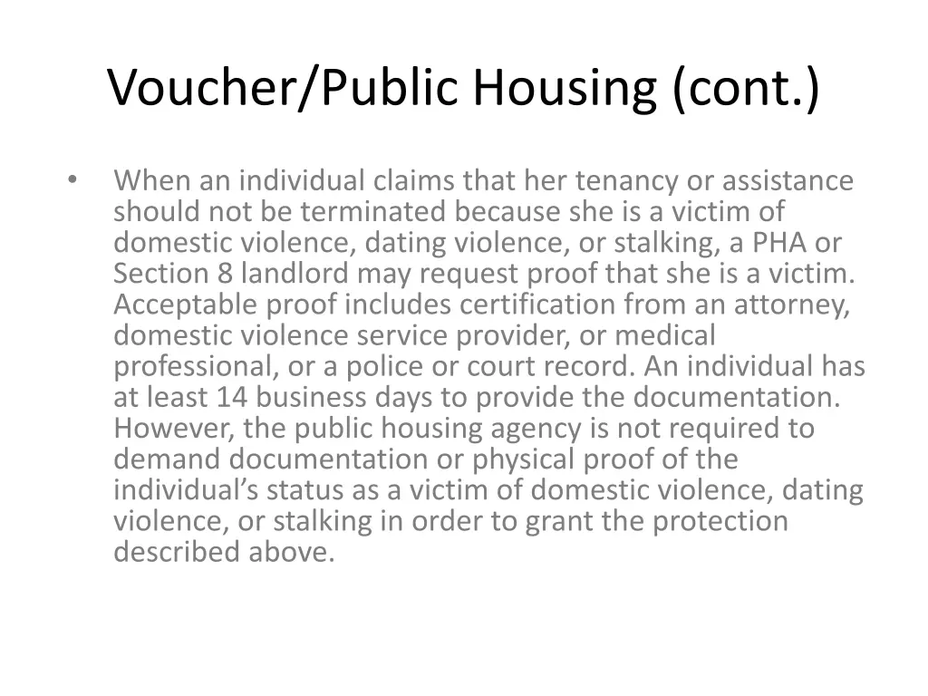 voucher public housing cont 2