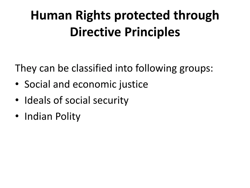 human rights protected through directive