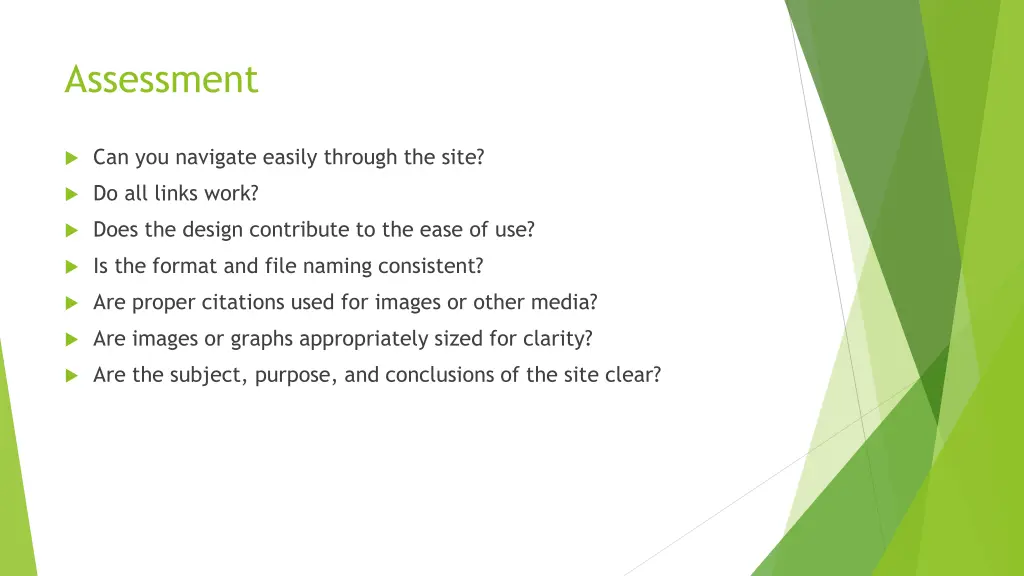 assessment