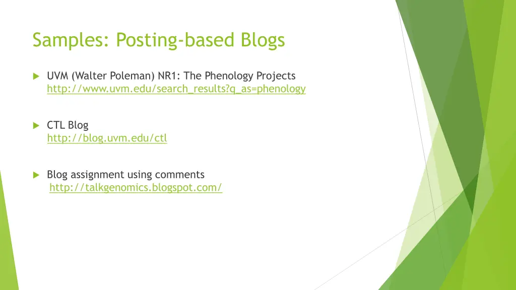 samples posting based blogs