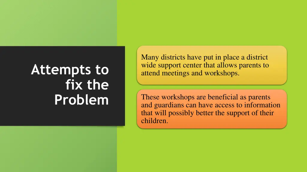 many districts have put in place a district wide