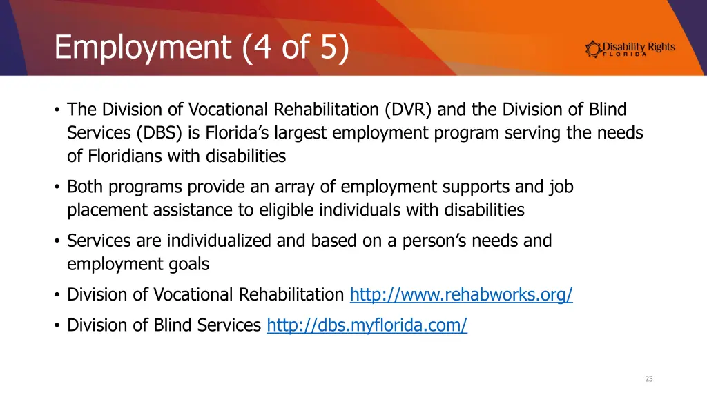 employment 4 of 5