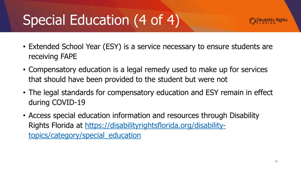 special education 4 of 4