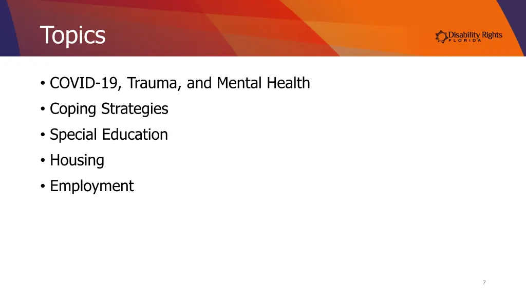 topics