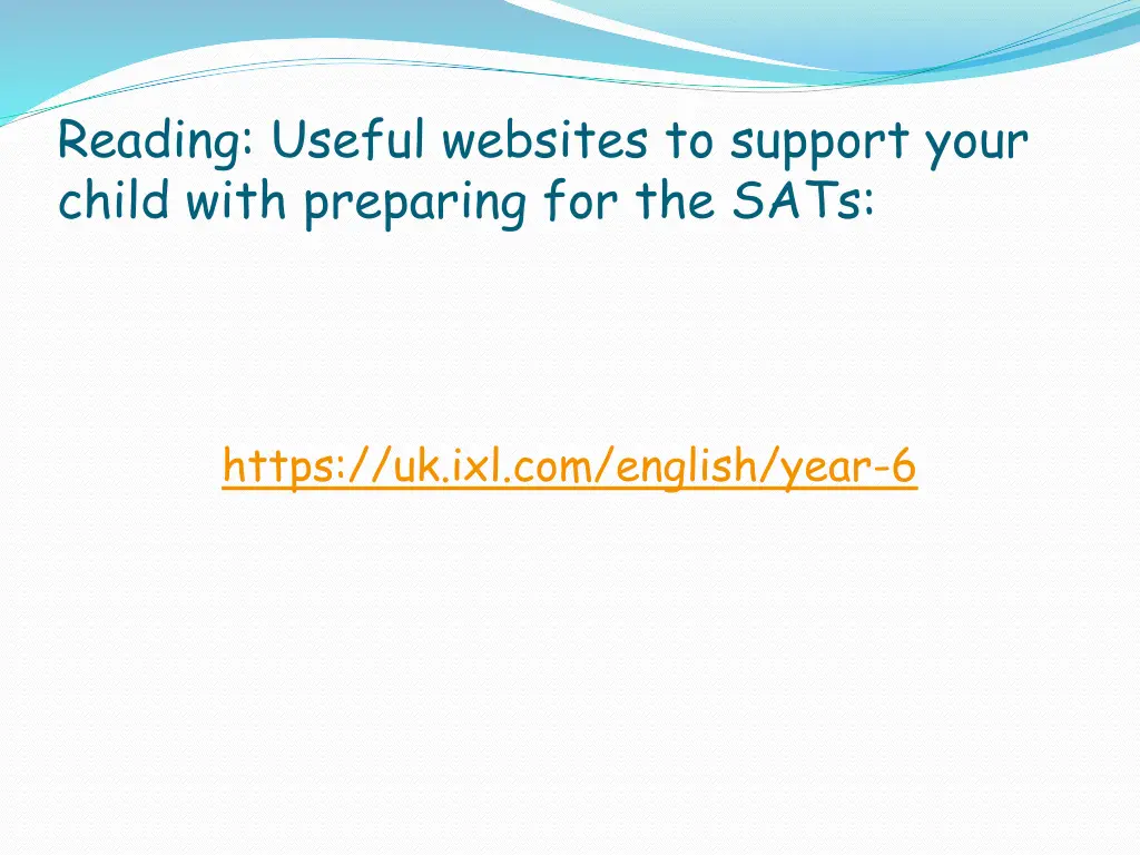 reading useful websites to support your child
