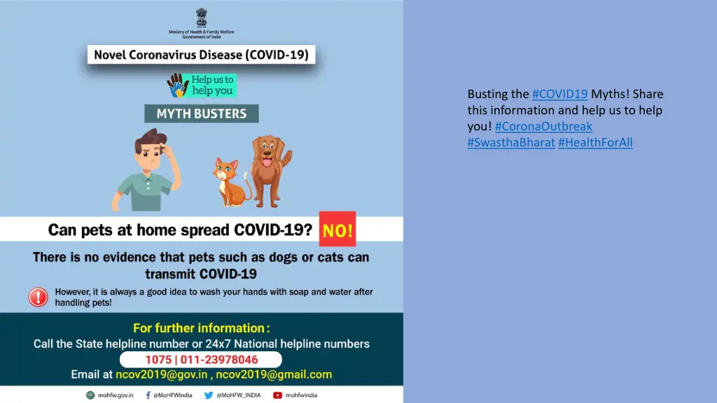 busting the covid19 myths share this information