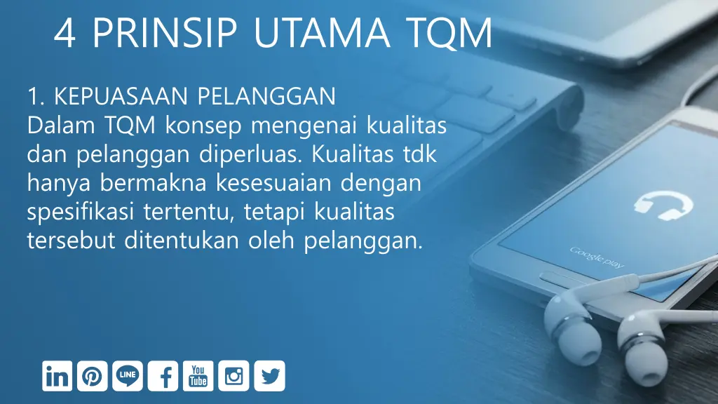 4 prinsip utama tqm