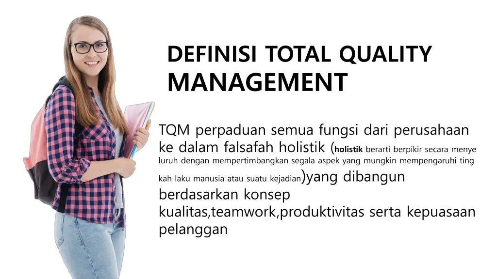 definisi total quality management