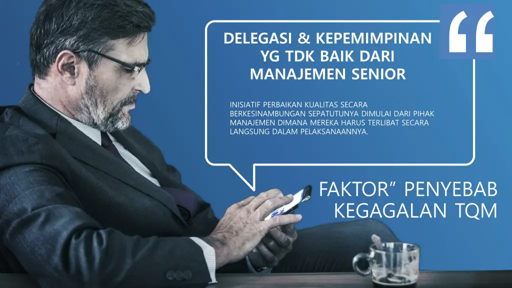 delegasi kepemimpinan yg tdk baik dari manajemen