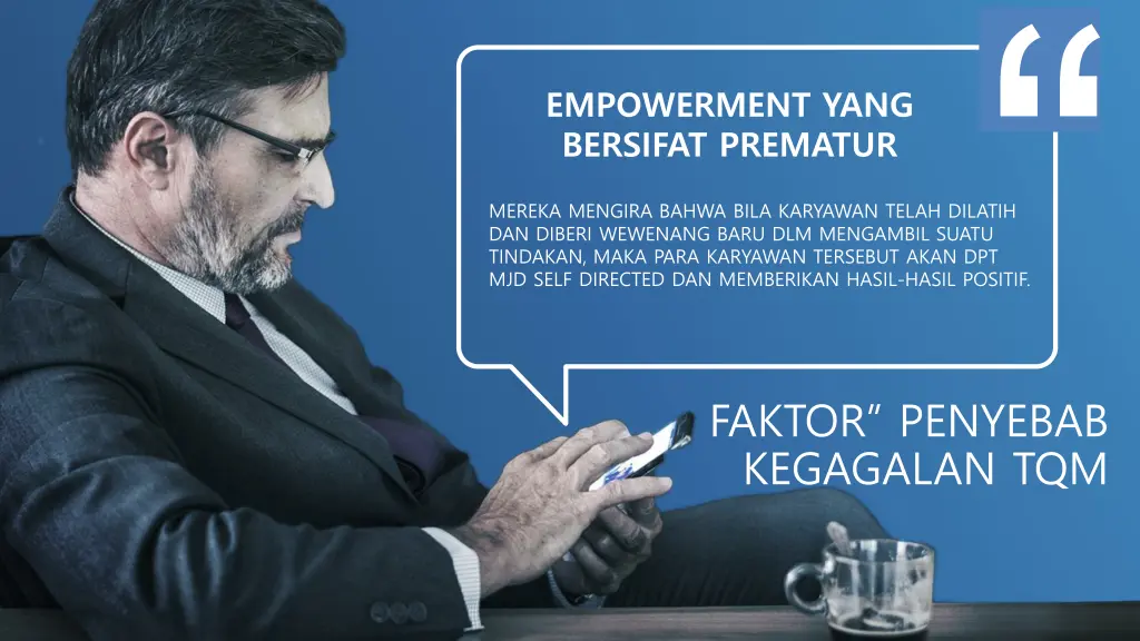 empowerment yang bersifat prematur