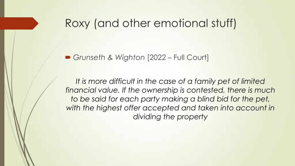 roxy and other emotional stuff