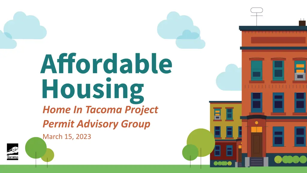 home in tacoma project permit advisory group