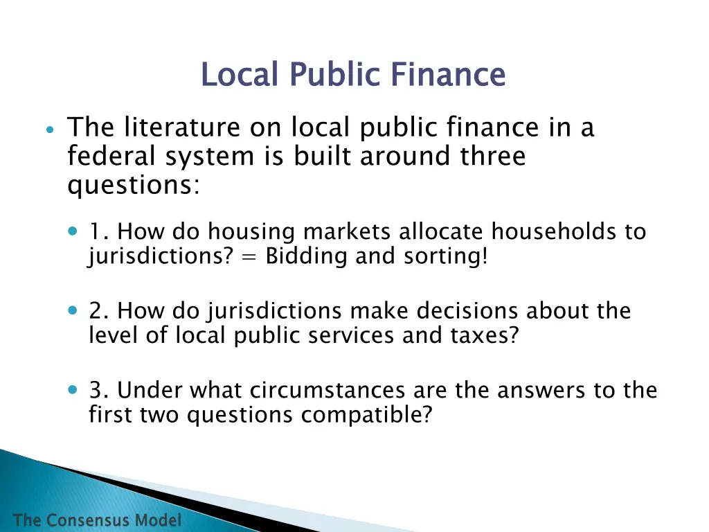 local public finance