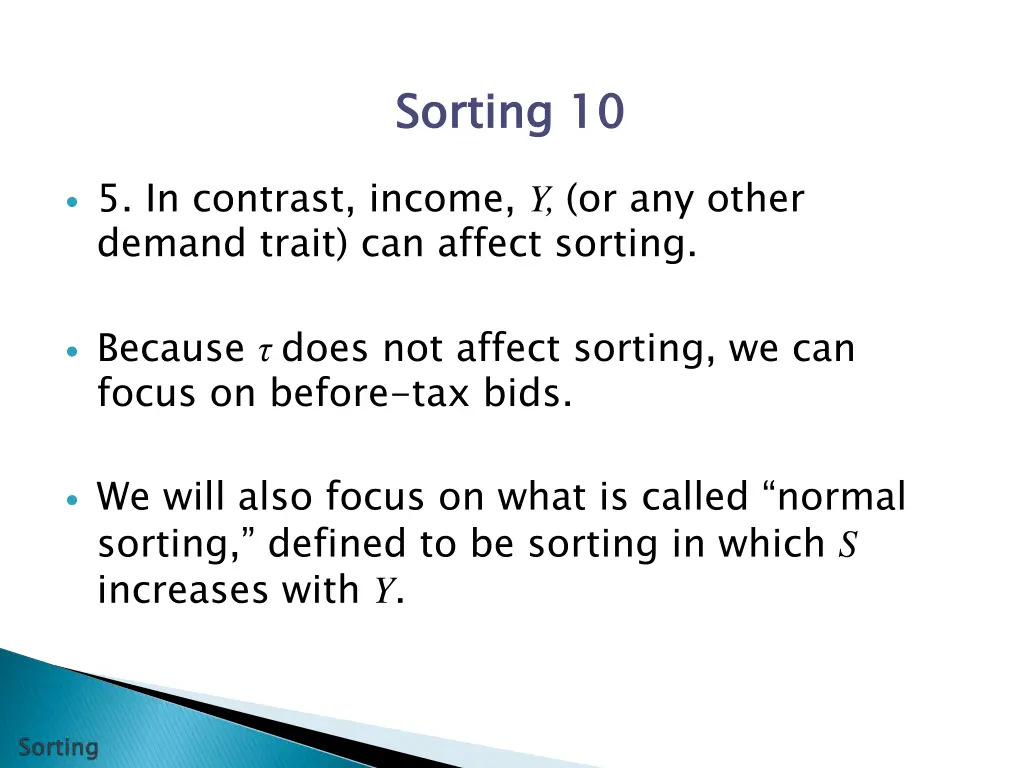 sorting 10