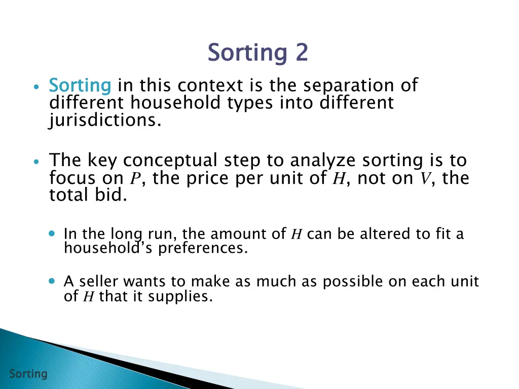 sorting 2