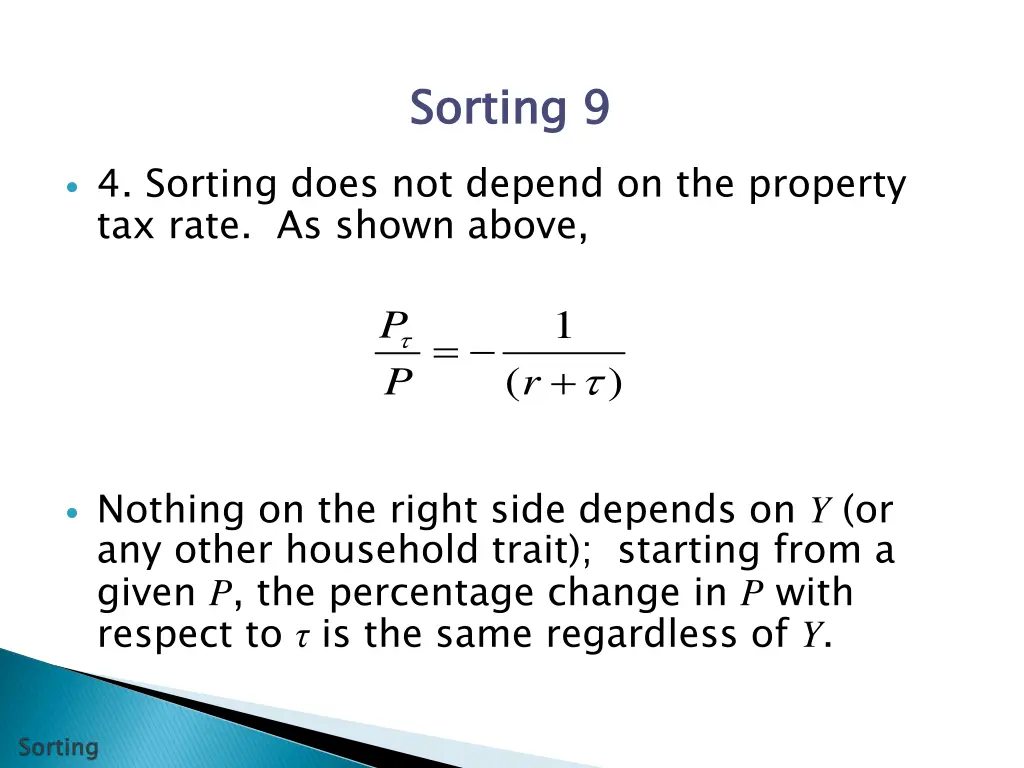 sorting 9