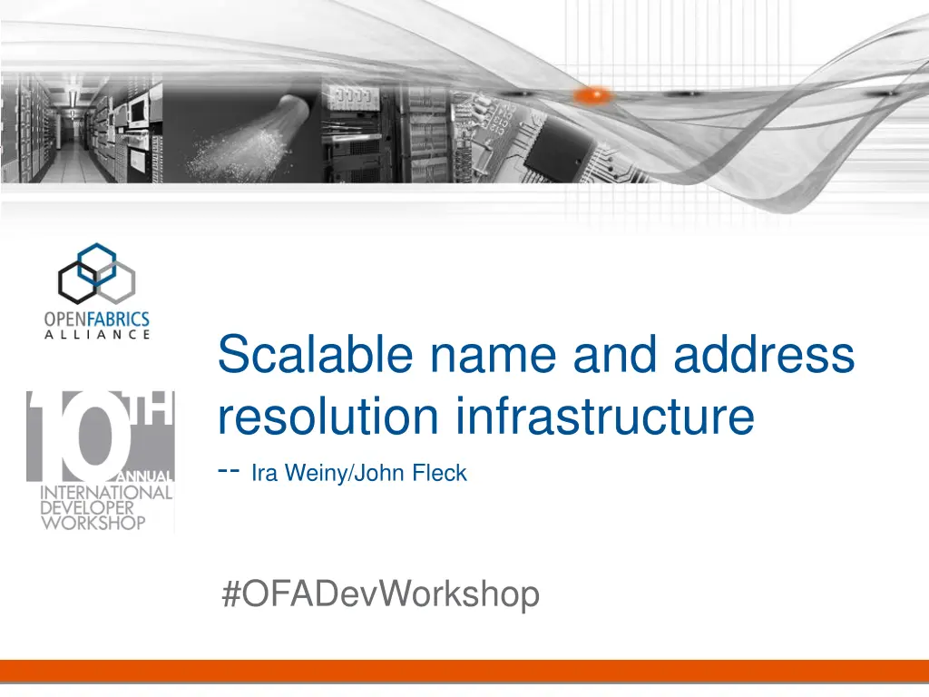scalable name and address resolution