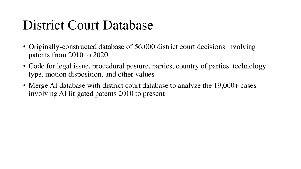 district court database