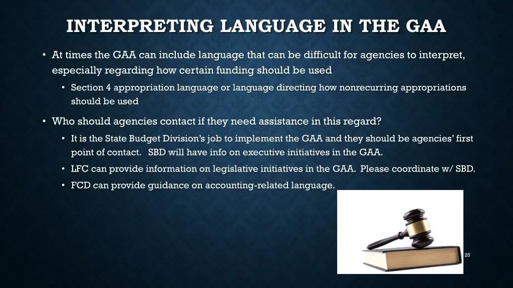 interpreting language in the gaa