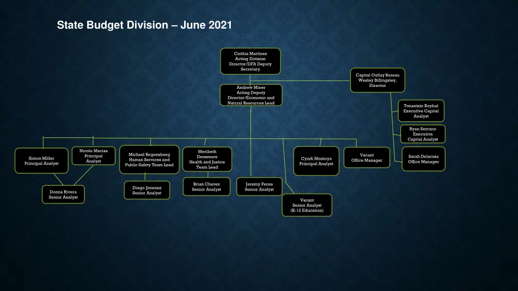 state budget division june 2021