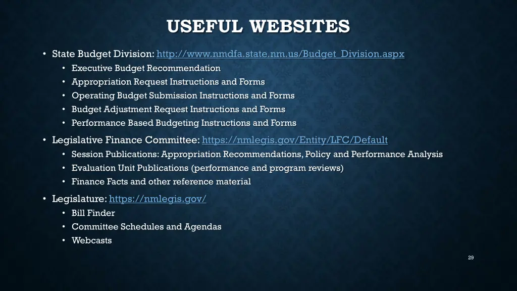 useful websites