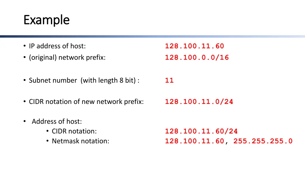 example example