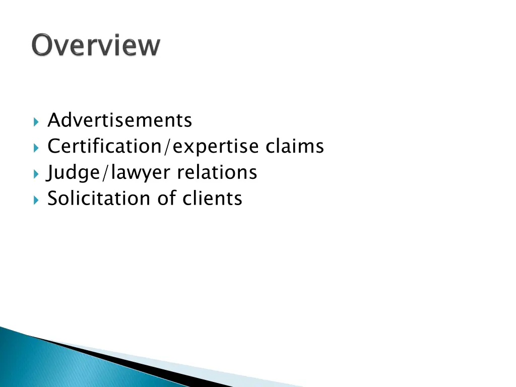 advertisements certification expertise claims