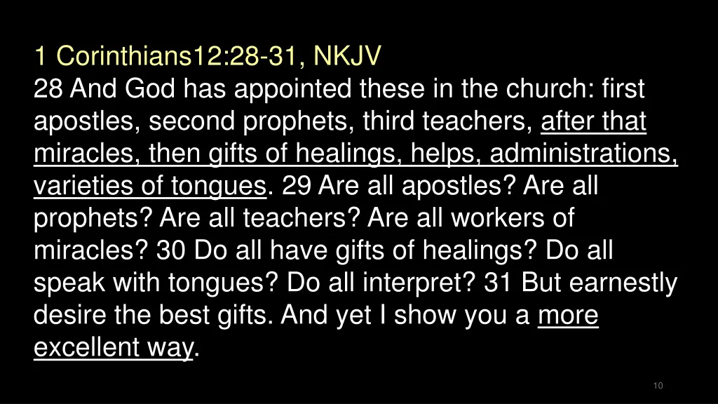 1 corinthians12 28 31 nkjv