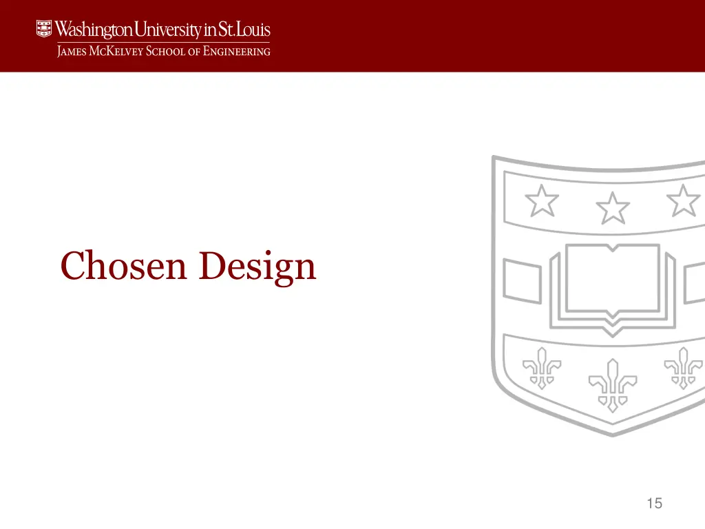chosen design