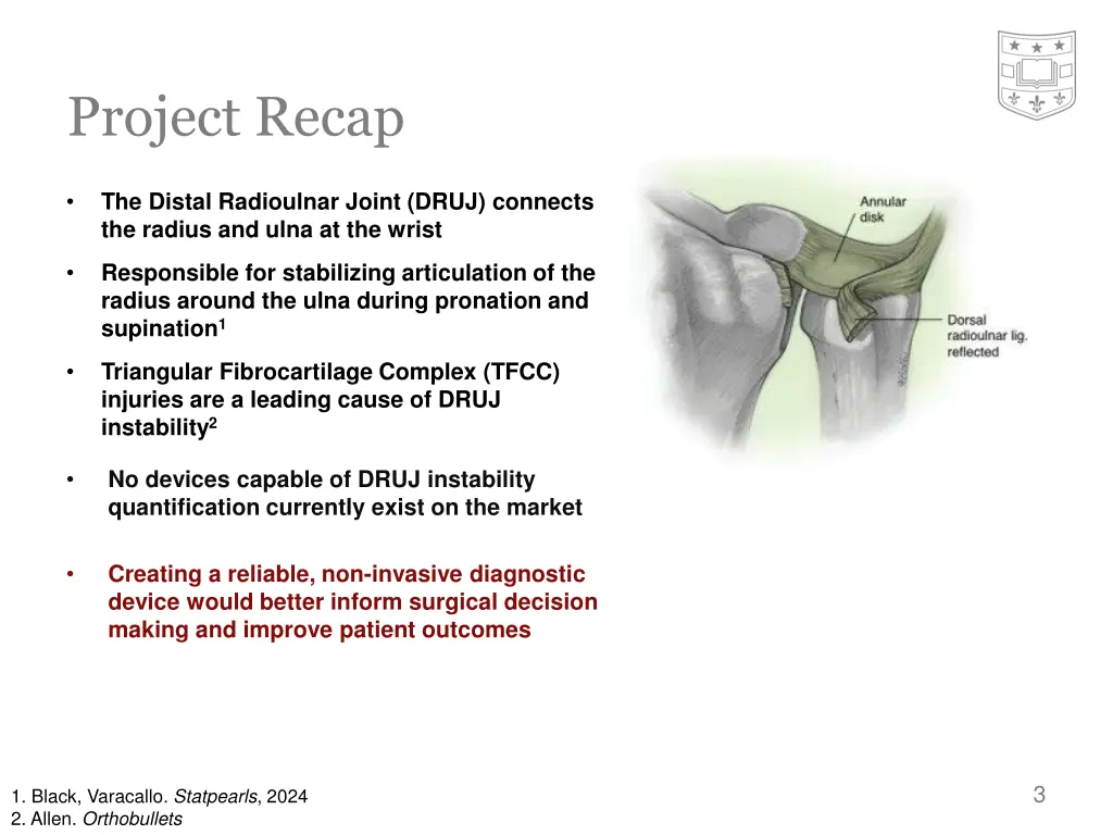 project recap