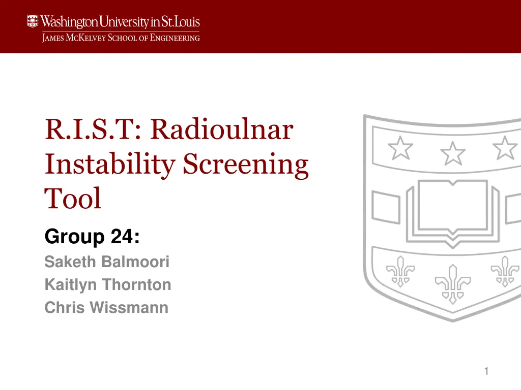 r i s t radioulnar instability screening tool