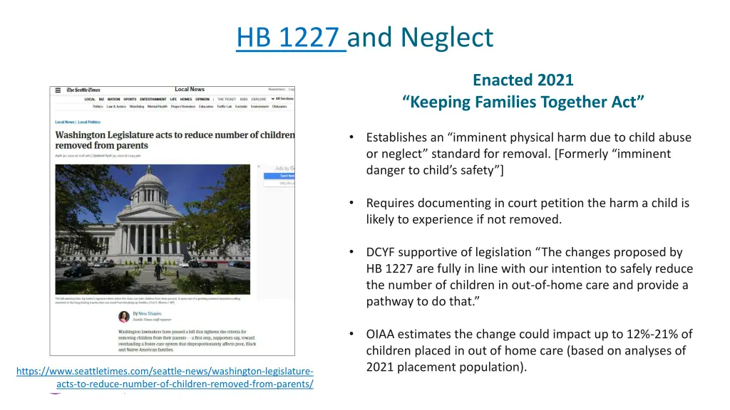 hb 1227 and neglect
