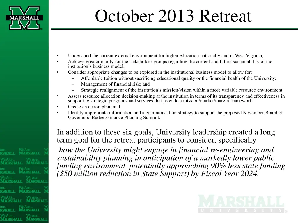 october 2013 retreat