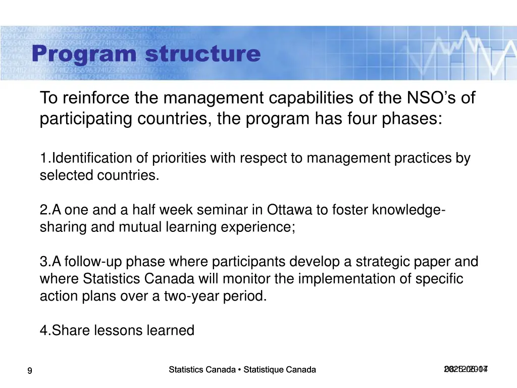 program structure 3