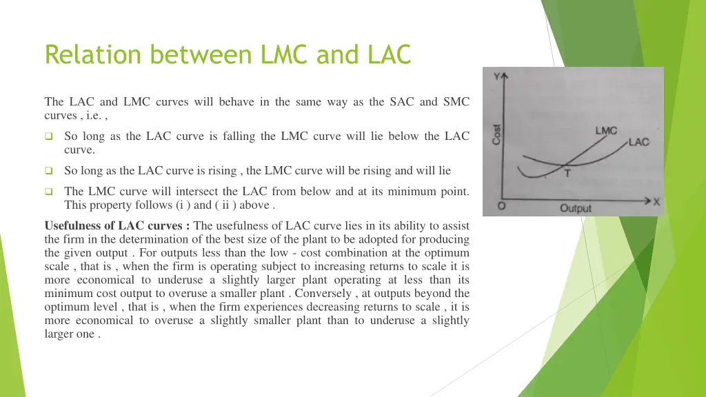 relation between lmc and lac