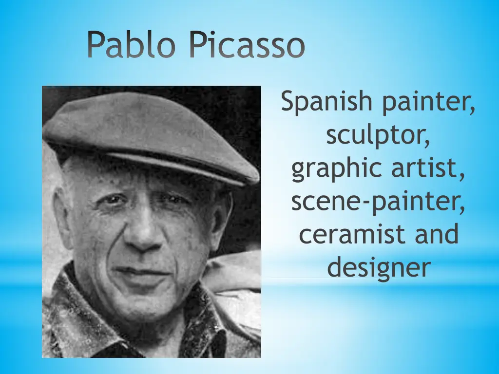 pablo picasso