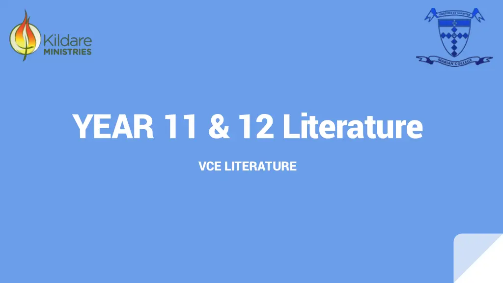 year 11 12 literature
