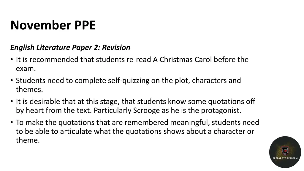 november ppe 1