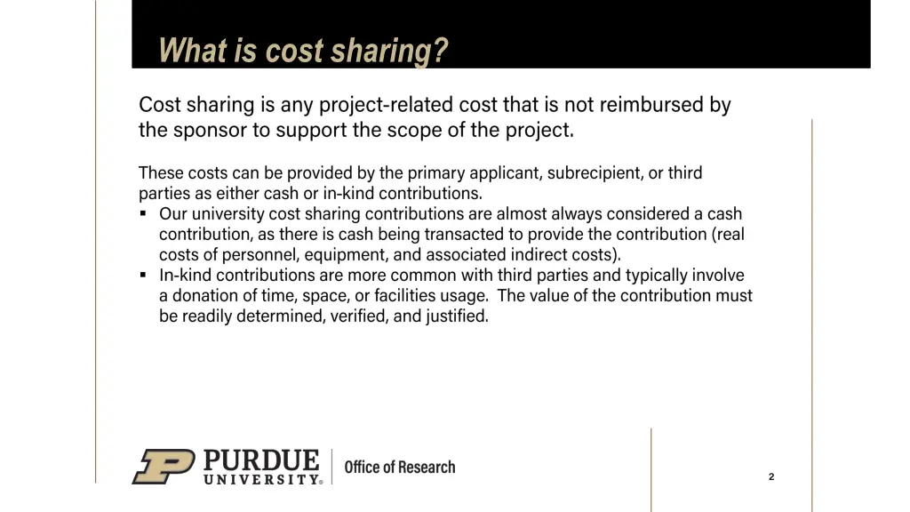 what is cost sharing