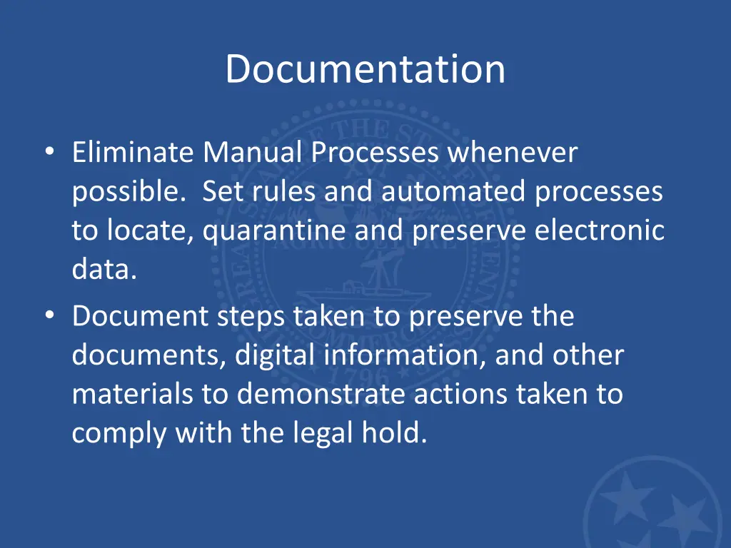 documentation