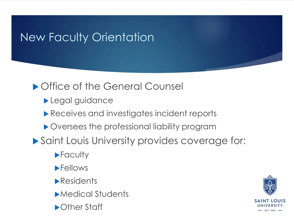 new faculty orientation 1